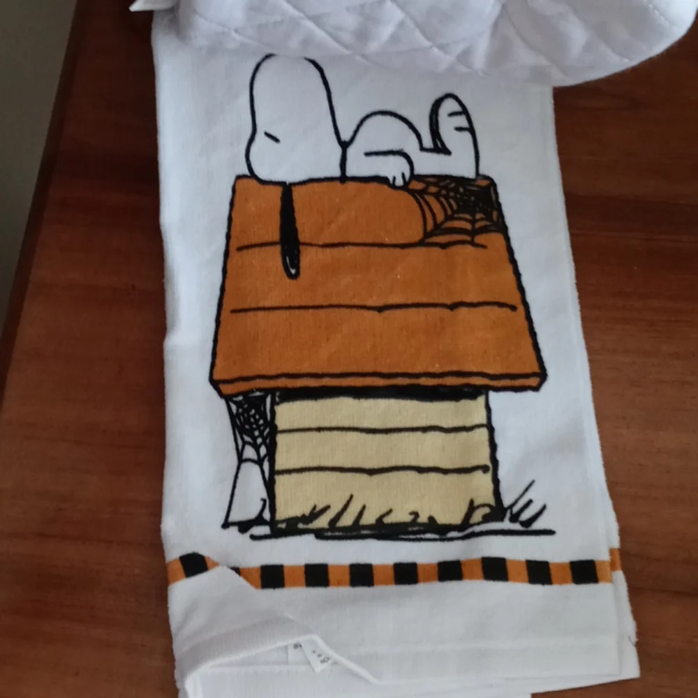 Snoopy Halloween kitchen set
